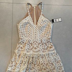 BCBGMaxazria Carlita Sleeveless Lace Dress